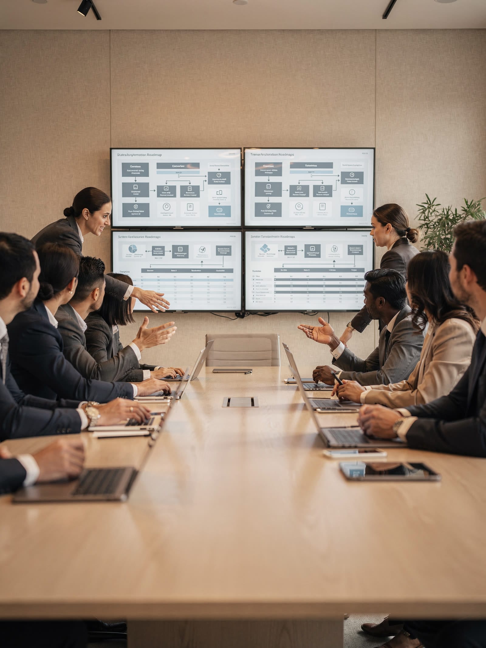 A transformation roadmap working session